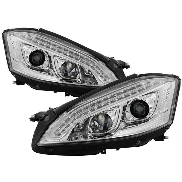 Spyder Auto 5083906 DRL LED Projector Headlights Fits 07-09 S450 S550 S600