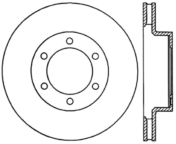 StopTech 126.44129CSR Sport Cryo-Treated Slotted Disc Brake Rotor