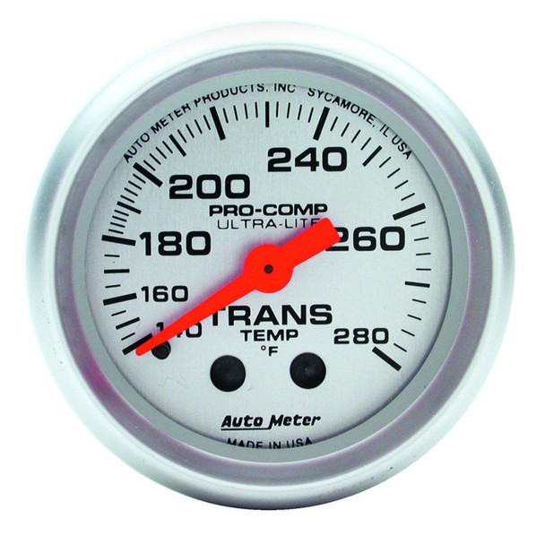 AutoMeter 4351 Ultra-Lite Mechanical Transmission Temperature Gauge