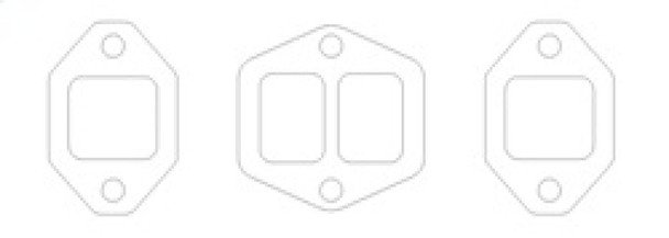 Cometic Gasket Automotive C5131-059 Exhaust Manifold Gasket Set