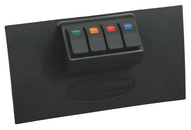Daystar KJ71040BK Dash/Switch Panel Fits 07-10 Wrangler (JK)
