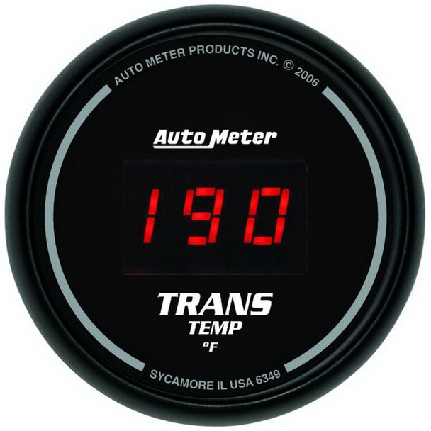 AutoMeter 6349 Sport-Comp Digital Transmission Temperature Gauge
