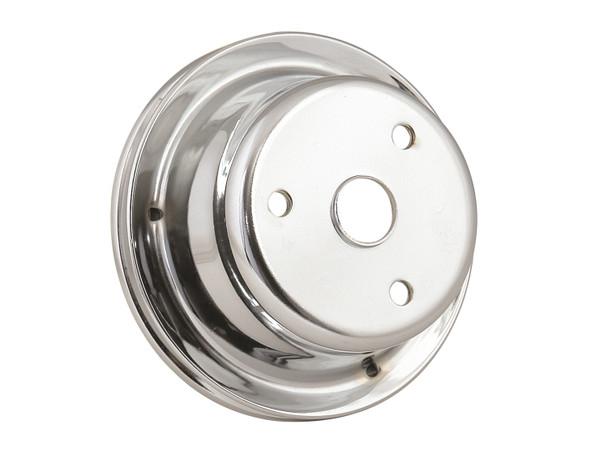 Mr Gasket 4976 Chrome Plated Steel Crankshaft Pulley