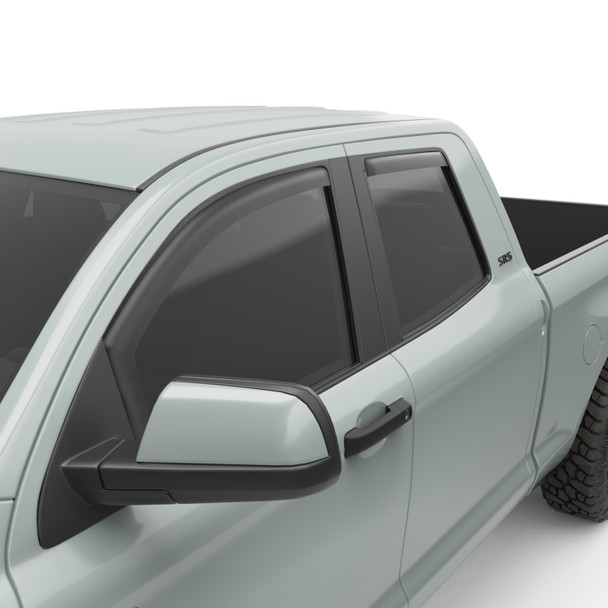 EGR 575195 SlimLine In-Channel WindowVisors Set of 4 Fits 07-21 Tundra