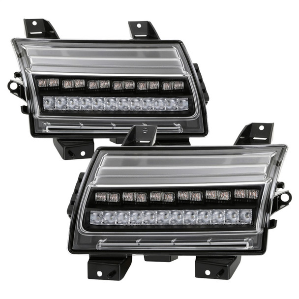 Spyder Auto 5086785 Full LED Front Bumper Lights