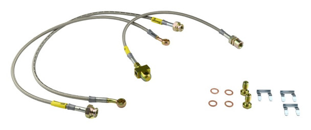 Goodridge USA 14113 G-STOP SS Braided Brake Line Kit
