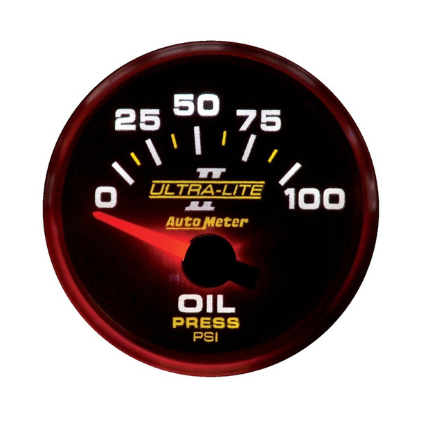 AutoMeter 4927 Ultra-Lite II Electric Oil Pressure Gauge