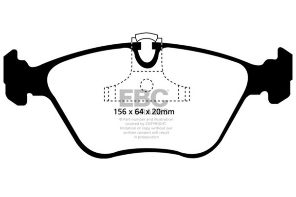 EBC DP31089C Redstuff Brake Pad Sets- DP31089C