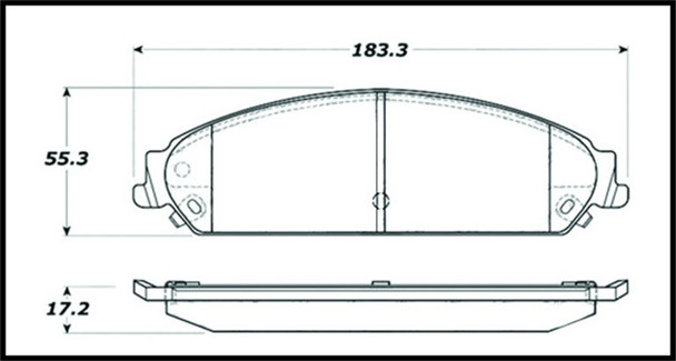 StopTech Street Brake Pads (Part# 308.1058)