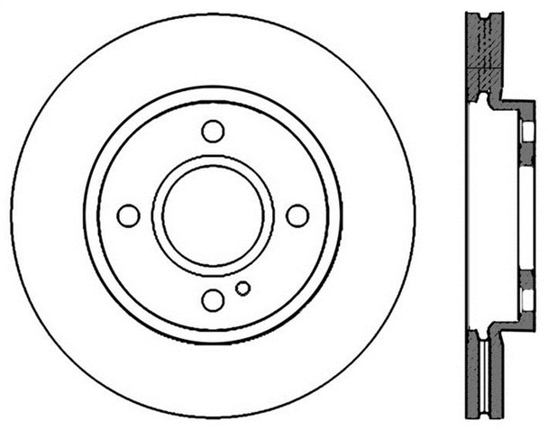 StopTech Slotted Sport Brake Rotors (Part# 126.61096SL)