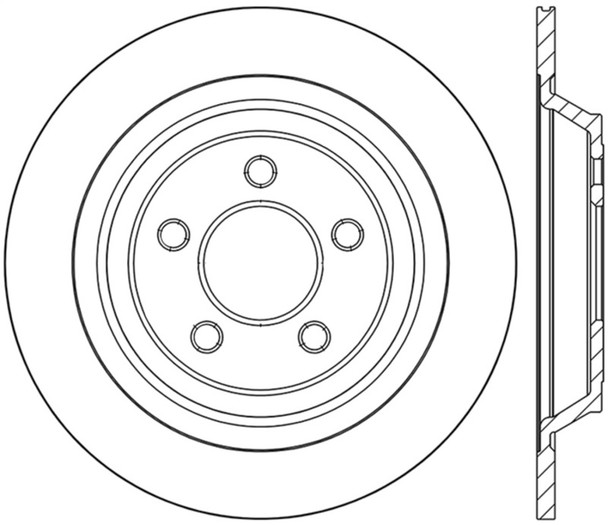 StopTech Slot & Drill Brake Rotors (Part# 127.61111L)