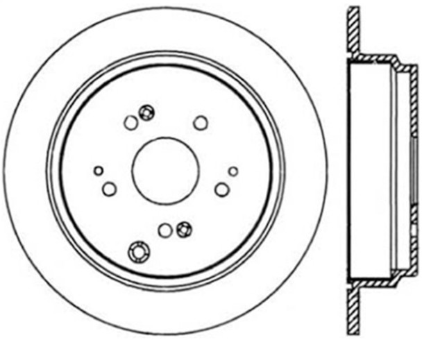 StopTech Slot & Drill Brake Rotors (Part# 127.40059L)