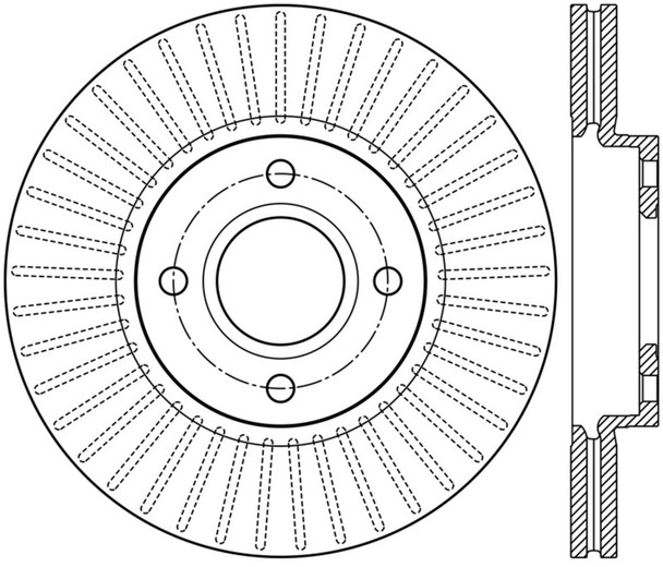 StopTech Slotted Sport Brake Rotors (Part# 126.61110SL)