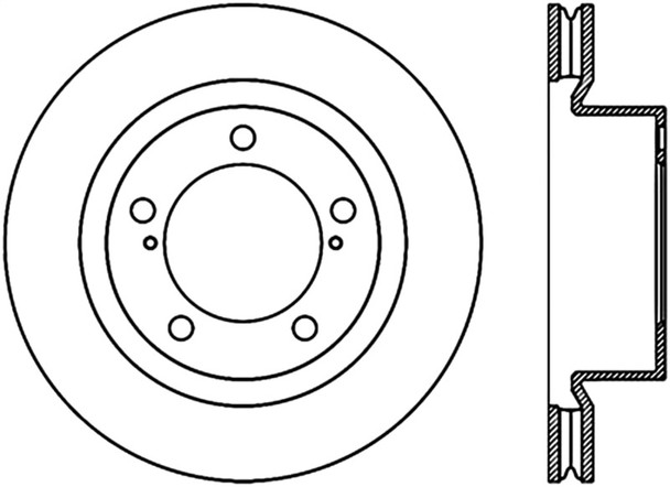 StopTech Premium Carbon Brake Rotors (Part# 120.44162CRY)