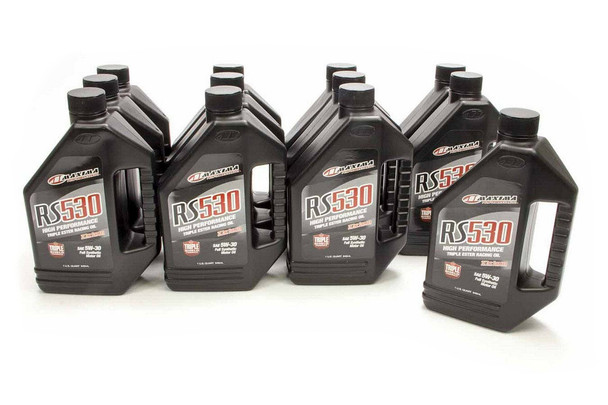 MAXIMA RACING OILS (39-91901) 5w30 Synthetic Oil Case 12x1 Quart RS530