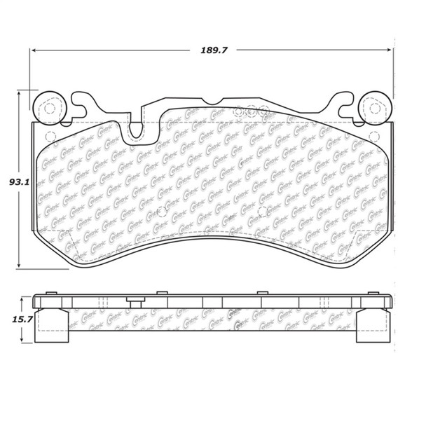 StopTech Street Brake Pads (Part# 308.1291)