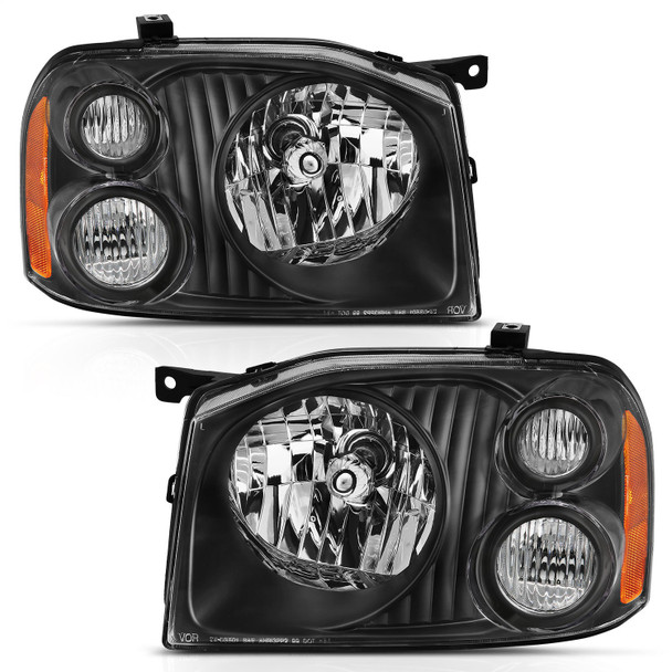 Anzo USA 111433 Crystal Headlight Set Fits 01-04 Frontier