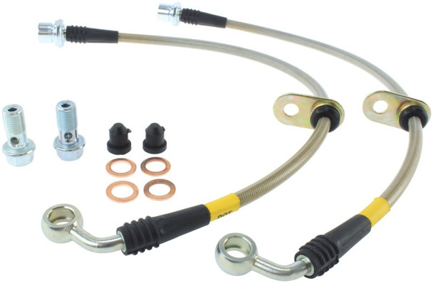 StopTech 950.44010 Stainless Steel Braided Brake Hose Kit