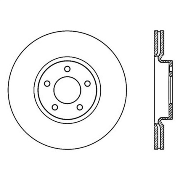 StopTech Slotted Sport Brake Rotors (Part# 126.45078SL)