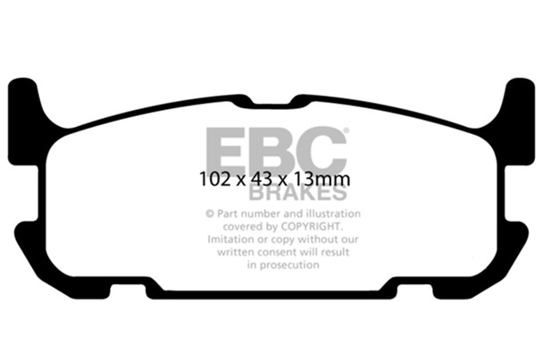 EBC DP41685R Yellowstuff Brake Pad Sets- DP41685R