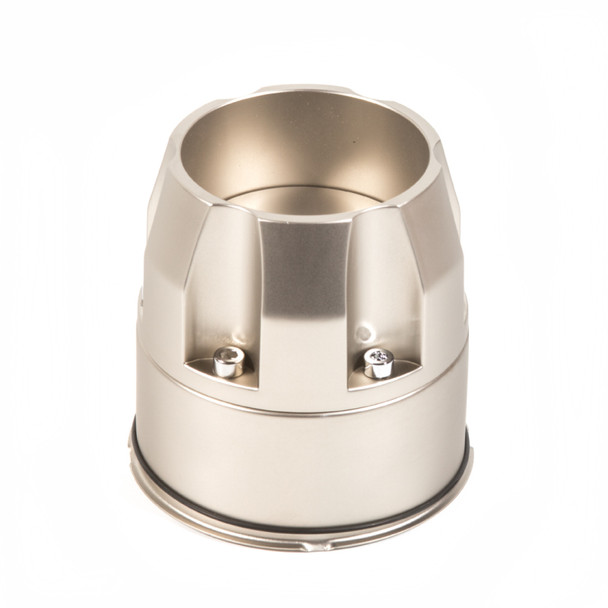 Method Cap 1717 - 83mm - Brushed - Push Thru - PART# CP-1717B89-C1