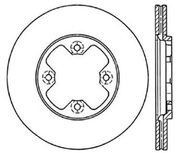 StopTech Slot & Drill Brake Rotors (Part# 127.42005L)