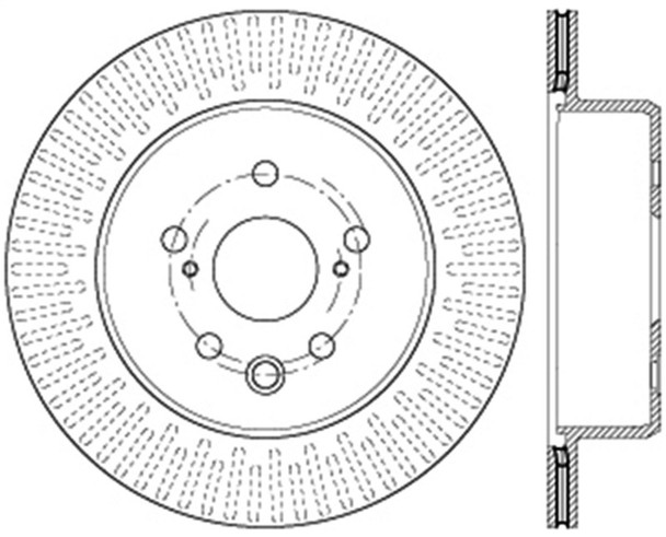 StopTech Drilled Sport Brake Rotors (Part# 128.44189L)