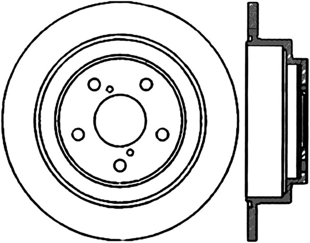 StopTech 120.47011CRY Cryo-Treated Disc Brake Rotor