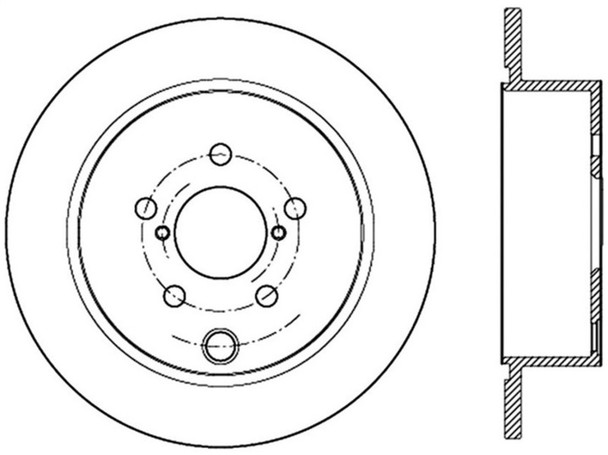 StopTech Slotted Sport Brake Rotors (Part# 126.47033SL)