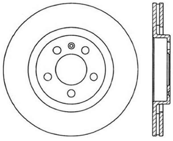 StopTech Drilled Sport Brake Rotors (Part# 128.33054L)