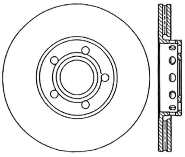 StopTech Drilled Sport Brake Rotors (Part# 128.33039L)