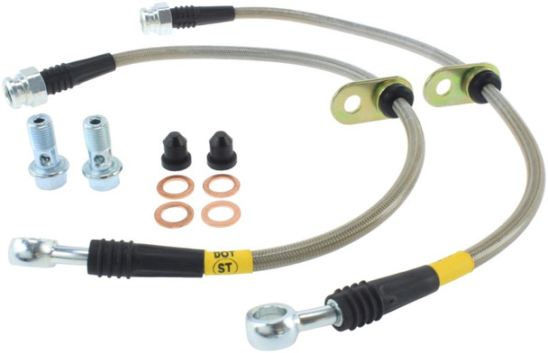 StopTech 950.40010 Stainless Steel Braided Brake Hose Kit Fits 97-01 Prelude