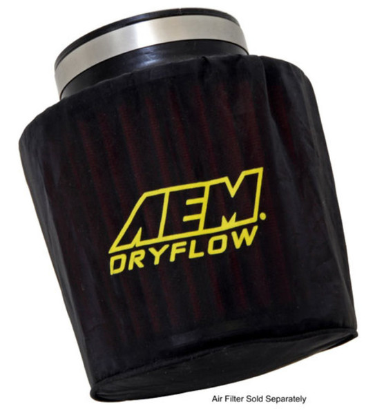 AEM Air Filter Wrap 6 inch Base 5 1/4 inch Top 5 inch Tall (767011)