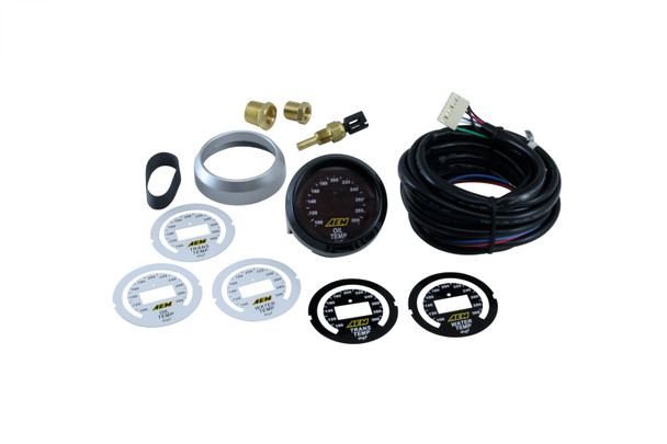 AEM 52mm Temperature (Transmission / Oil / Water) Digital Gauge (30-4402)