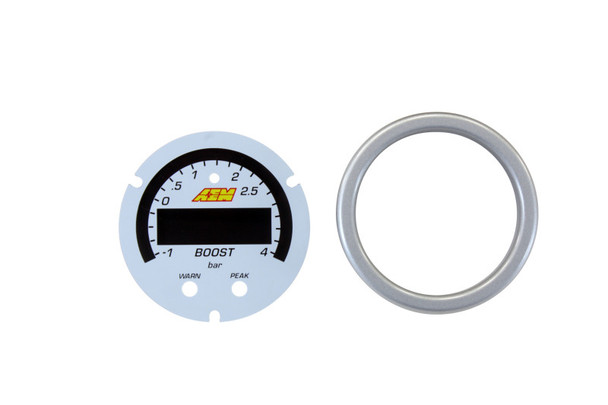 AEM X-Series Boost Pressure -30inHg 60psi Gauge Accessory Kit (30-0308-ACC)