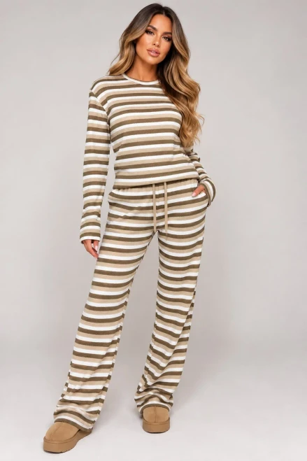 Stripe Trousers and Top Co-ord