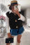 Sleeveless Black Cardigan