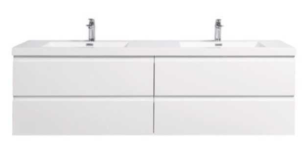 Angela 72D White 033 US Home Center