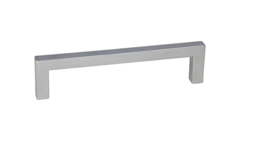 Modern Square Pull Polished Chrome128mm CC- 061