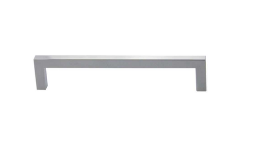 Modern Square Pull Polished Chrome 160mm CC- 061
