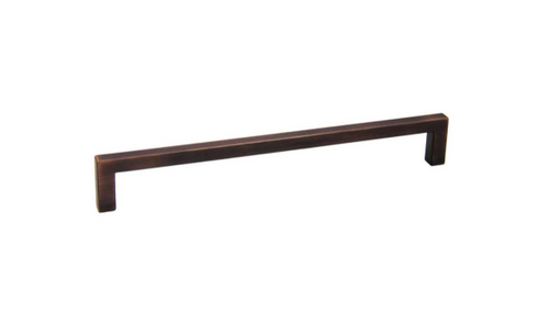 Modern Square Pull Oil Rubbed Bronze 224mm CC- 061