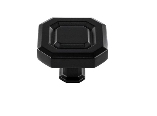 Monaco Knob Matte Black 45mm- 061