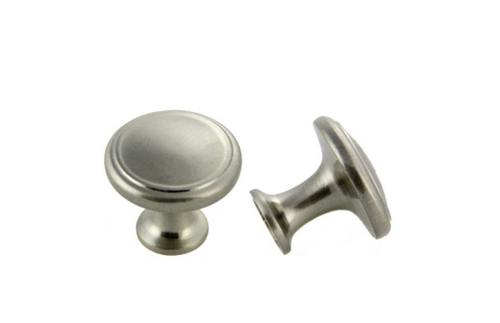 Round Deco Knob 30mm Satin Nickel- 061