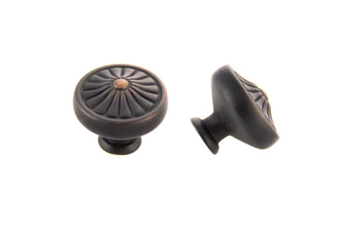 32mm Deco Knob Oil Rubbed Bronze- 061