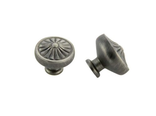 32mm Deco Knob Satin Pewter- 061