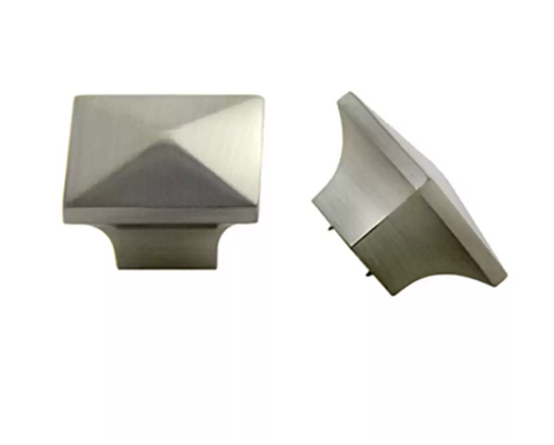 Pyramid Knob Satin Nickel 32mm- 061
