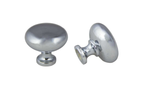 Mushroom Knob Polished Chrome 31mm- 061