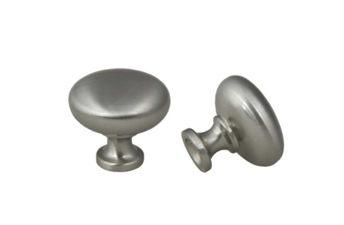 Mushroom Knob Satin Nickel 31mm- 061
