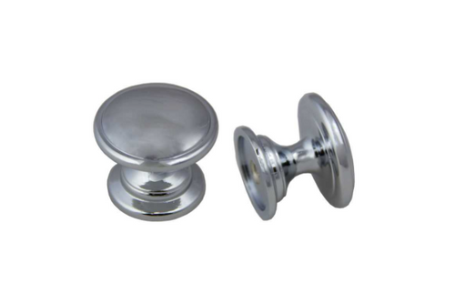 Circular Knob Polished Chrome 32mm- 061