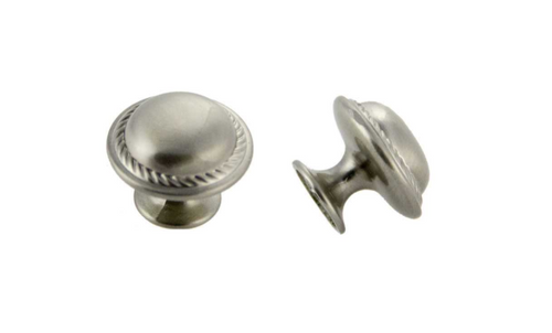 Button Knob Satin Nickel 30mm- 061